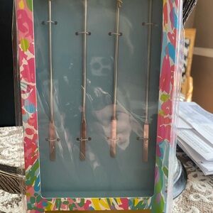 Lilly Pulitzer Drink Stirrers